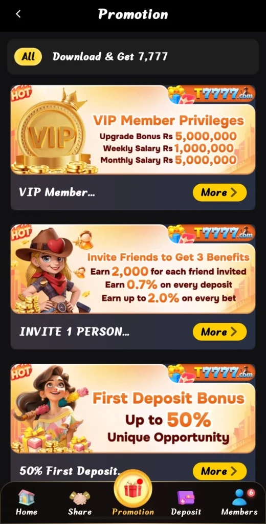 T7777 Game